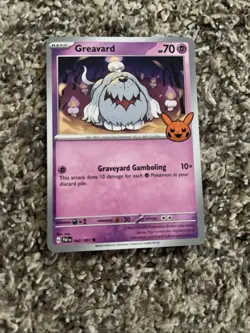 2023 Pokemon: The Card Game - 042/091 'Greavard' - Trick Or Trade - Image 1