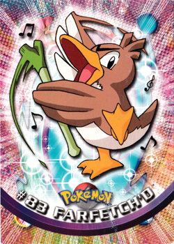 Farfetch'd 83 Pokemon Topps Series 2 - LP - Image 1