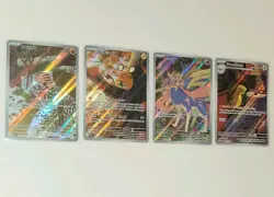 Pokemon TCG illustration rare lot Swinub 165/159 Zacian Gumshoos 153/132 dedenne - Image 1