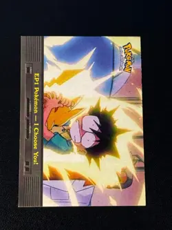 EP1 Pokemon I Choose You! Pokemon Topps - Image 1