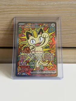 Meowth ex 121/088 SIR Pokemon Perfect Order NM/M Fresh Pull - Image 2
