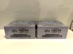 Pokemon Chilling Reign Center ERROR ETB - Ice Rider (LOT 2) - Image 3