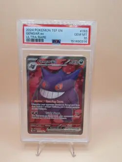 Pokemon TCG Gengar EX #193/162 Temporal Forces PSA 10 * FRESH CERT* - Image 1
