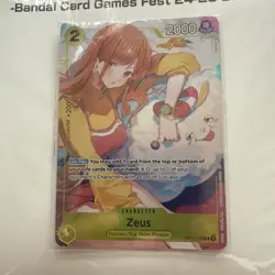 One Piece TCG Playmat Bandai Card Games Fest 24-25 Edition W/ Nami & Zeus Promo - Image 2