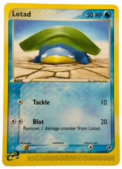 Lotad - 67/100 EX Sandstorm 2003 - E Reader - Pokemon TCG - NM - Image 1