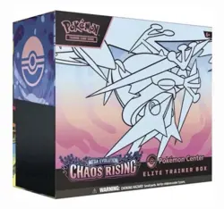 PRESALE Chaos Rising Pokemon Center ETB Elite Trainer Box CONFIRMED - Image 1