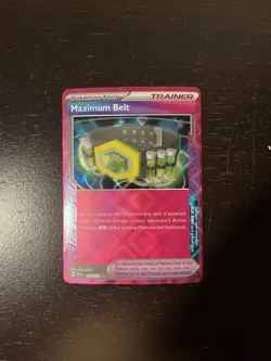 Maximum Belt - 117/131 - Ace Spec - Pokemon Prismatic Evolutions - NM - Image 1