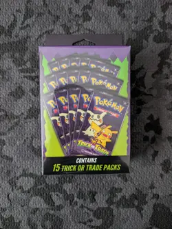 Pokemon Trick or Trade Booster Bundle (15 Packs) Halloween Sealed - Image 1