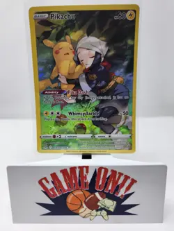 Pokemon Pikachu TG05/TG30 Lost Origin Trainer Gallery Full Art MP sc - Image 1