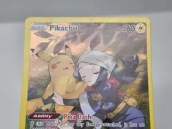 Pokemon Pikachu TG05/TG30 Lost Origin Trainer Gallery Full Art MP sc - Image 5