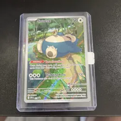 Pokemon TCG - S&V 151 - SVP051 Snorlax - Pokemon Center Stamped Promo - MP - Image 1