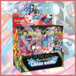 Pokemon Chaos Rising Booster Box New Sealed PRESALE 5/22/26 - Image 1