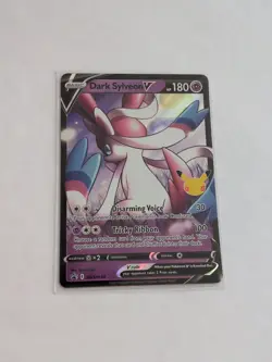 2022 Pokemon TCG Dark Sylveon v SWSH134 Black Star Promo Celebrations - Image 1