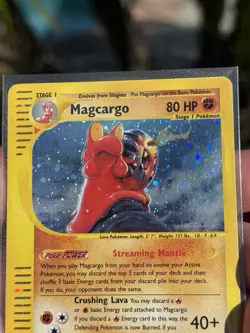 Pokemon Skyridge Magcargo Holo Rare H17/H32 English 2003 Stage 1 - Image 3