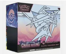 Chaos Rising Pokemon Center Exclusive ~ ETB Elite Trainer Box ~ Sealed ~ PRESALE - Image 1