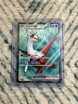 Pokemon TCG Latias EX Surging Sparks 220/191 Ultra Rare Full Art - Image 1
