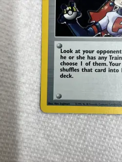 2000 Pokemon Team Rocket Rockets Sneak Attack Holo 16/82 Free Shipping - Image 3