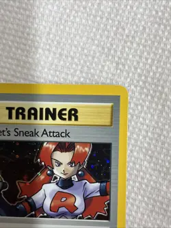 2000 Pokemon Team Rocket Rockets Sneak Attack Holo 16/82 Free Shipping - Image 5