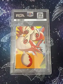 Japanese Pokemon 2005 Bandai Zukan Pokepark Celebi Mew Jirachi PSA 10 - Image 2