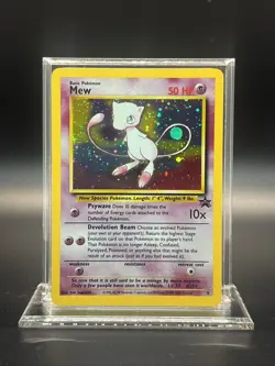 Pokemon Mew 09 Wotc Promo Holo - NEAR MINT - Image 1
