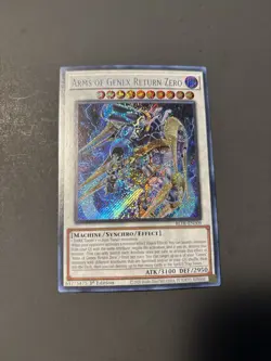 Arms of Genex Return Zero BLTR-EN009 Secret Rare 1st Edition Near Mint NM - Image 1