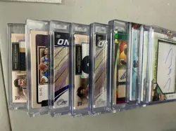 Lot of (10) Assorted Signed AUTO Cards - Image 1