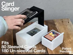 Card Slinger (Black) for TCG & MTG | Sports Card Scanner & Trading Card Scanner - Image 4