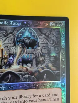 Diabolic Tutor. Sorcery, MTG Card. Odyssey.Old Border FOIL. - Image 4