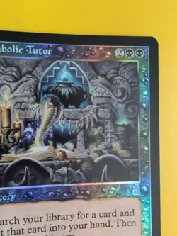 Diabolic Tutor. Sorcery, MTG Card. Odyssey.Old Border FOIL. - Image 5