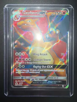 Charizard GX SM60 Full Art Holo Card Pokemon TCG Card Rare SM Promos NM/LP - Image 1