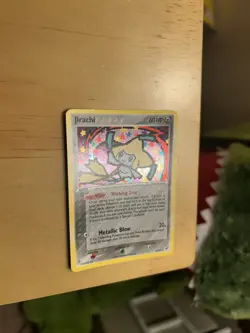 Pokemon TCG Jirachi EX Deoxys Holo Card 9/107 - Image 3