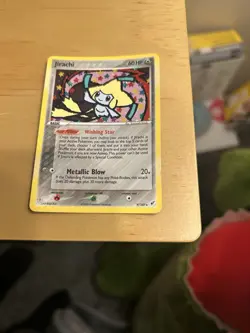 Pokemon TCG Jirachi EX Deoxys Holo Card 9/107 - Image 4