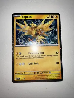 Zapdos 157 Sv: Scarlet & Violet Promo Cards Cosmo Holo - Image 2