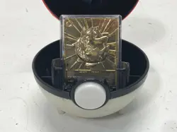 1999 Burger King Pokemon Togepi 23K Gold-Plated Trading Card With Pokeball - Image 2