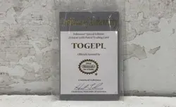 1999 Burger King Pokemon Togepi 23K Gold-Plated Trading Card With Pokeball - Image 5