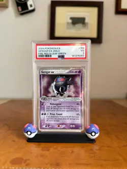 Gengar Ex Holo 108/112 Firered And LeafGreen PSA 3 Pokemon Card - Image 1