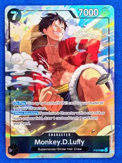 Monkey.D.Luffy P-075 FOIL | NM | Premium Card Collection (Best Sel. Vol.3) | EN - Image 1