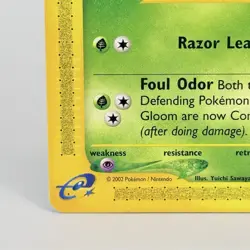 Gloom 78/165 Expedition Regular Common Pokemon Vintage TCG 2000 LP Card - Image 5