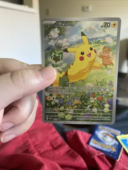 Pikachu 088 Sv: Scarlet & Violet Promo Cards Illustrator Rare Holo - Image 1