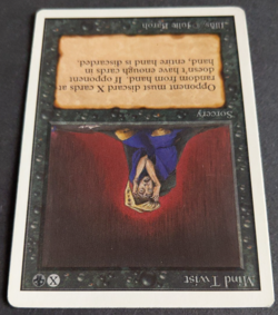 MTG Mind Twist | Revised | LP/MP | Black Sorcery | Vintage - Image 3