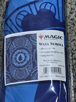 MTG Ultra Pro • Mana 7 • Wall Scrolls Full SET of 6 (SIX) • New & Sealed • WUBRG - Image 3
