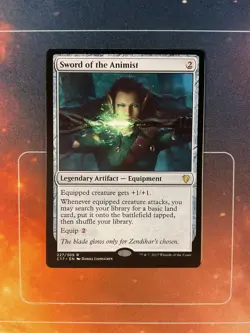 Sword of the Animist - Commander 2017 - Magic the Gathering - MTG - Image 1