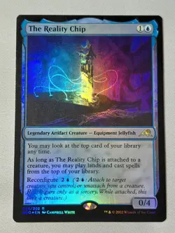 The Reality Chip Kamigawa: Neon Dynasty Foil - Image 1