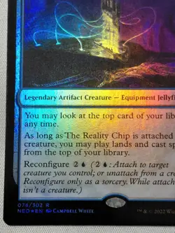 The Reality Chip Kamigawa: Neon Dynasty Foil - Image 3