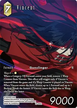 Vincent Full Art Foil - 23-060L NM - Final Fantasy - Image 1