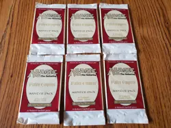 MAGIC THE GATHERING Lot of Six (6) FALLEN EMPIRES Factory Sealed Booster Packs - Image 1
