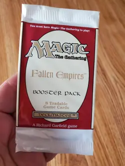 MAGIC THE GATHERING Lot of Six (6) FALLEN EMPIRES Factory Sealed Booster Packs - Image 4