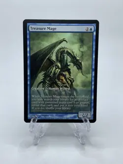 Treasure Mage - DCI Promo - MTG - Extended Art - Magic The Gathering - Image 1