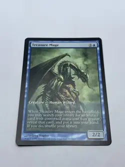 Treasure Mage - DCI Promo - MTG - Extended Art - Magic The Gathering - Image 2