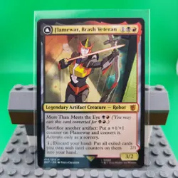 Flamewar, Brash Veteran Magic The Gathering Transformers BOT - Image 1